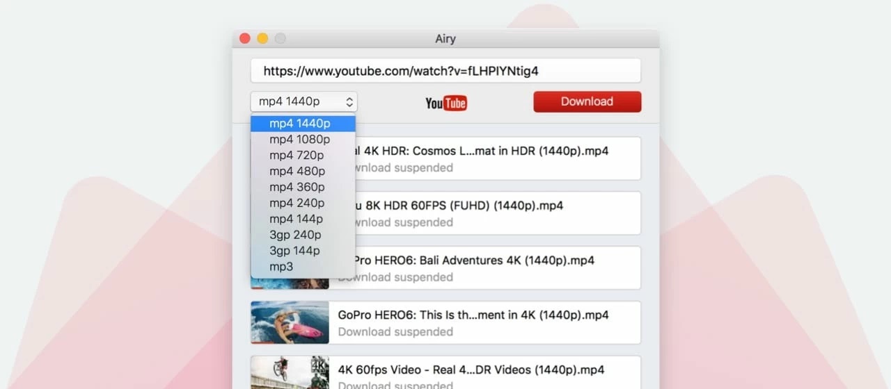 Airy YouTube Downloader