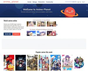 Anime-Planet chia anime alternatives