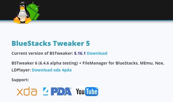 BSTweaker (Bluestacks Tweaker) 