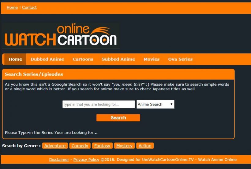 watchcartoononline kisscartoon