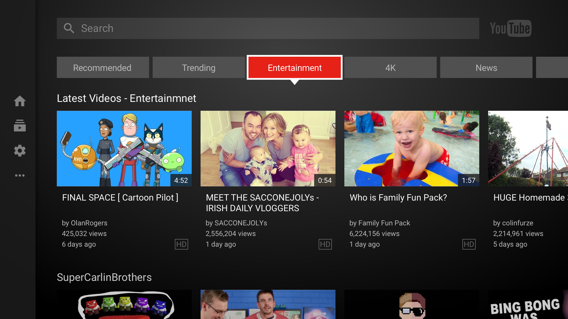 YouTube TV