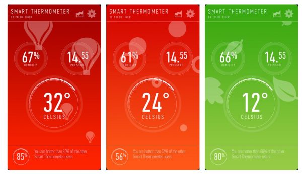 Smart Thermometer app