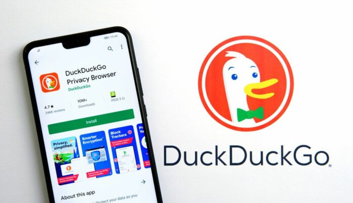 duckduckgo search history