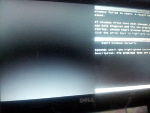 black screen on dell laptop