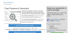 generate passwords