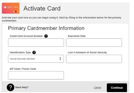 Ulta credit card