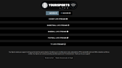YourSports.Stream