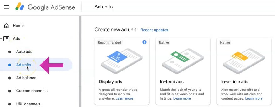 Google AdSense Ad Types