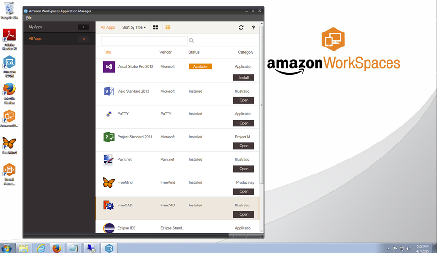 Amazon Workspaces