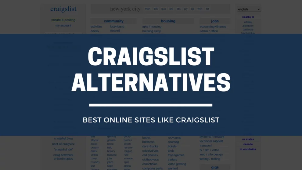 Craigslist Alternatives