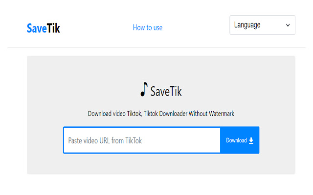 #17. SaveTik.net