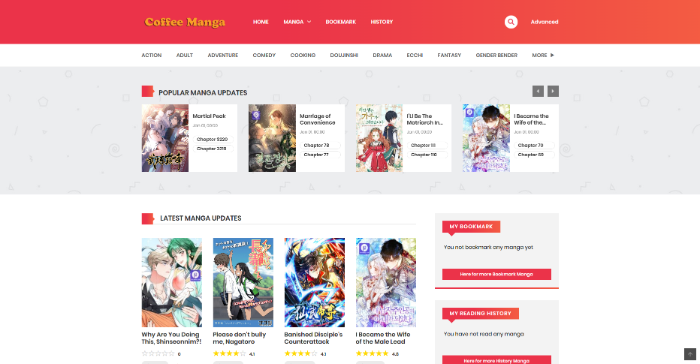 25 Leading Coffee Manga Alternatives for Accessing Manga Online