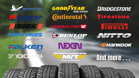 Which tire brands are Walmart currently stocking?