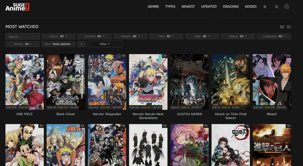 Anime production companies include